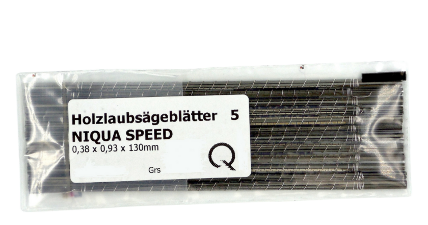 Hegner 144 lames de scie N° 5 Niqua Speed